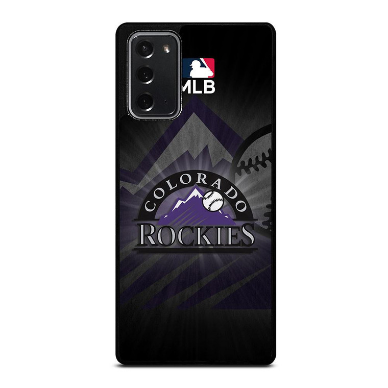 COLORADO ROCKIES BASEBALL LOGO Samsung Galaxy Note 20 Case Cover