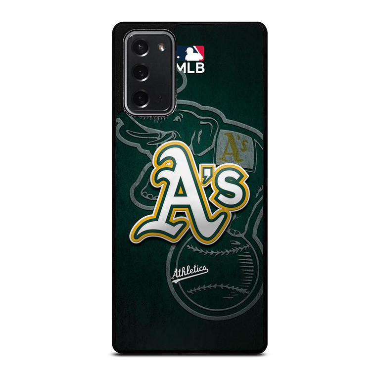 OAKLAND ATHLETICS MLB SYMBOL Samsung Galaxy Note 20 Case Cover