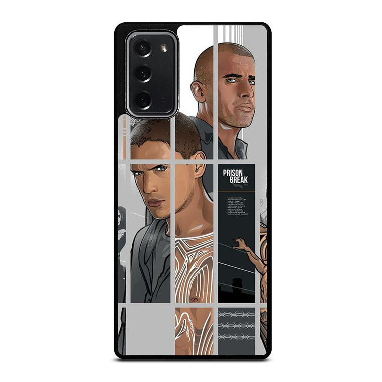 PRISON BREAK ART Samsung Galaxy Note 20 Case Cover