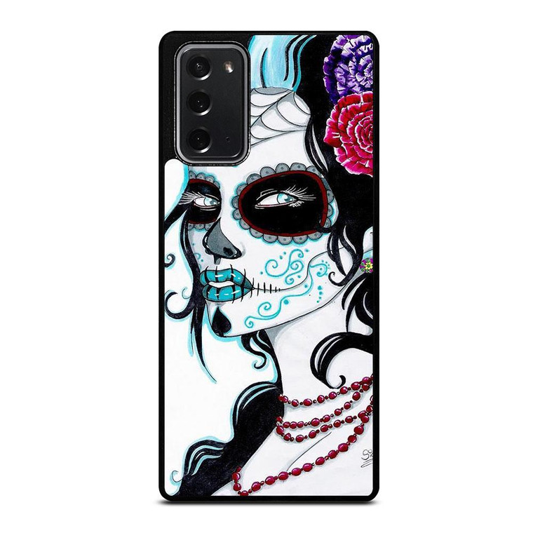 SUGAR SKULL LADY Samsung Galaxy Note 20 Case Cover