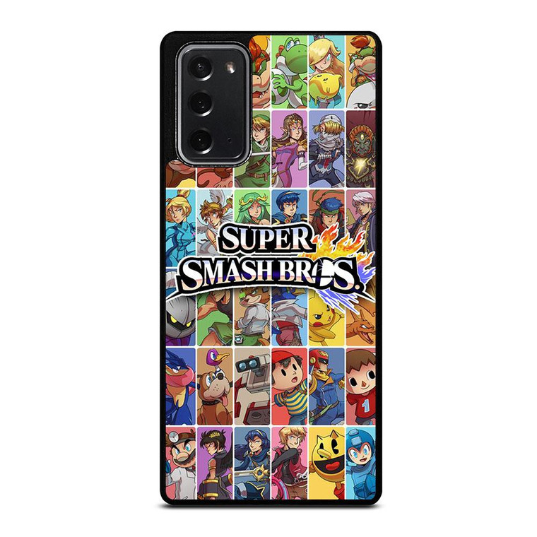 SUPER SMASH BROS CHARACTER Samsung Galaxy Note 20 Case Cover
