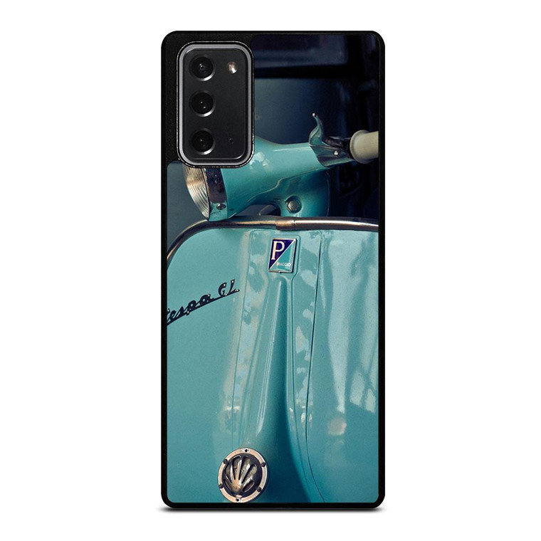 VESPA PIAGGIO BLUE Samsung Galaxy Note 20 Case Cover