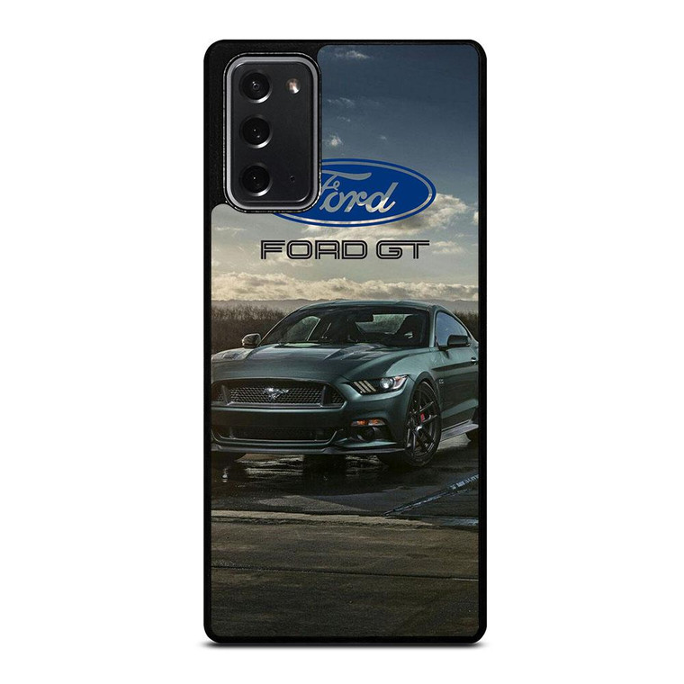 FORD MUSTANG GT BLACK CAR Samsung Galaxy Note 20 Case Cover