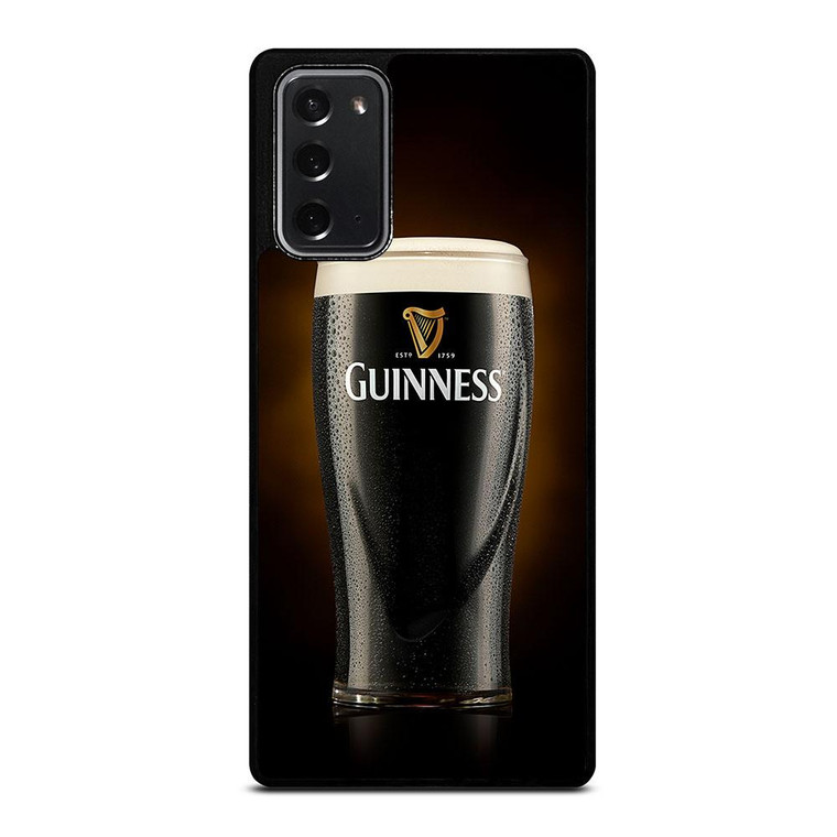 GUINNESS BEER GLASS Samsung Galaxy Note 20 Case Cover