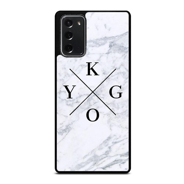 KYGO DJ MARBLE LOGO Samsung Galaxy Note 20 Case Cover