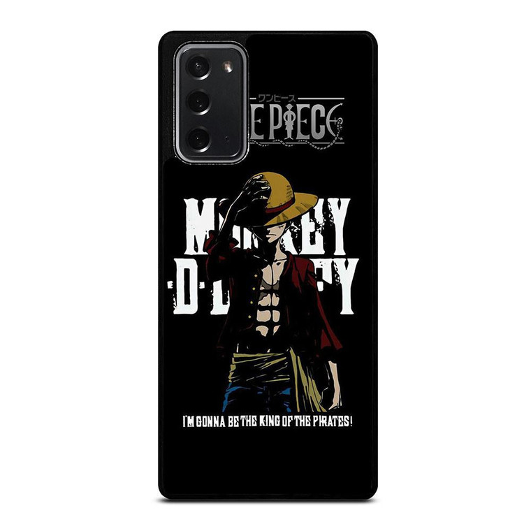 LUFFY ONE PIECE QUOTE Samsung Galaxy Note 20 Case Cover