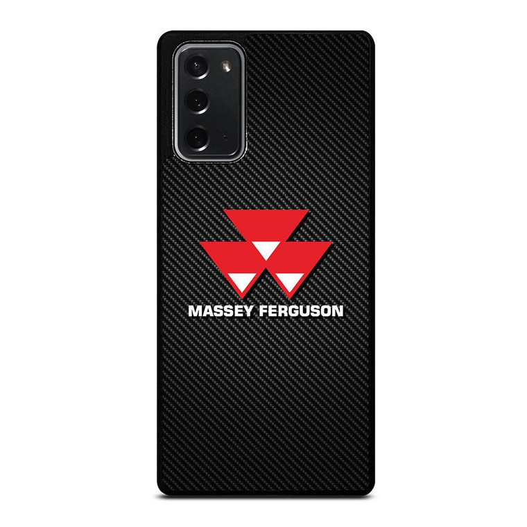 MASSEY FERGUSON TRACTOR LOGO CARBON Samsung Galaxy Note 20 Case Cover
