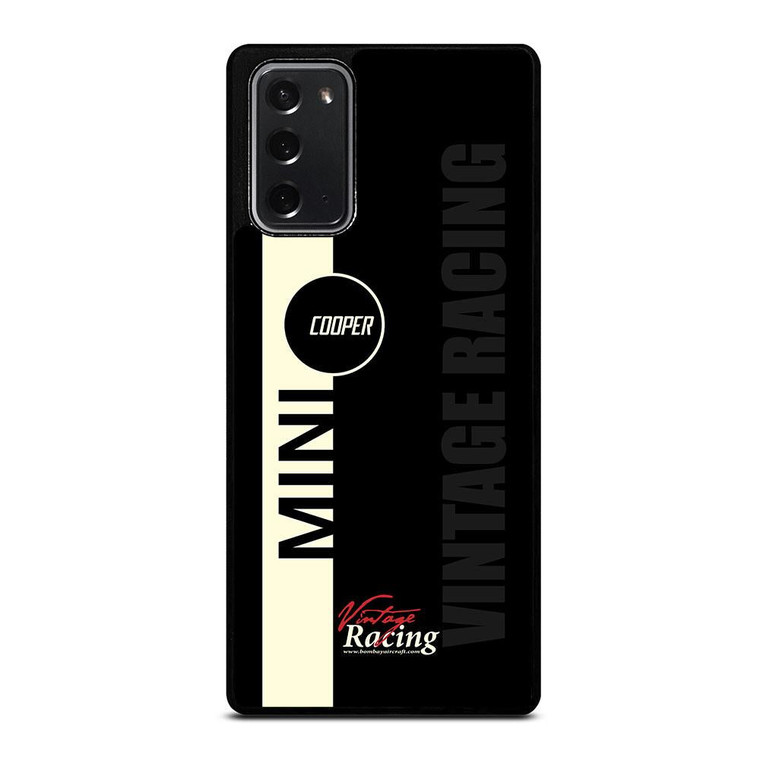 MINI COOPER VINTAGE RACING Samsung Galaxy Note 20 Case Cover