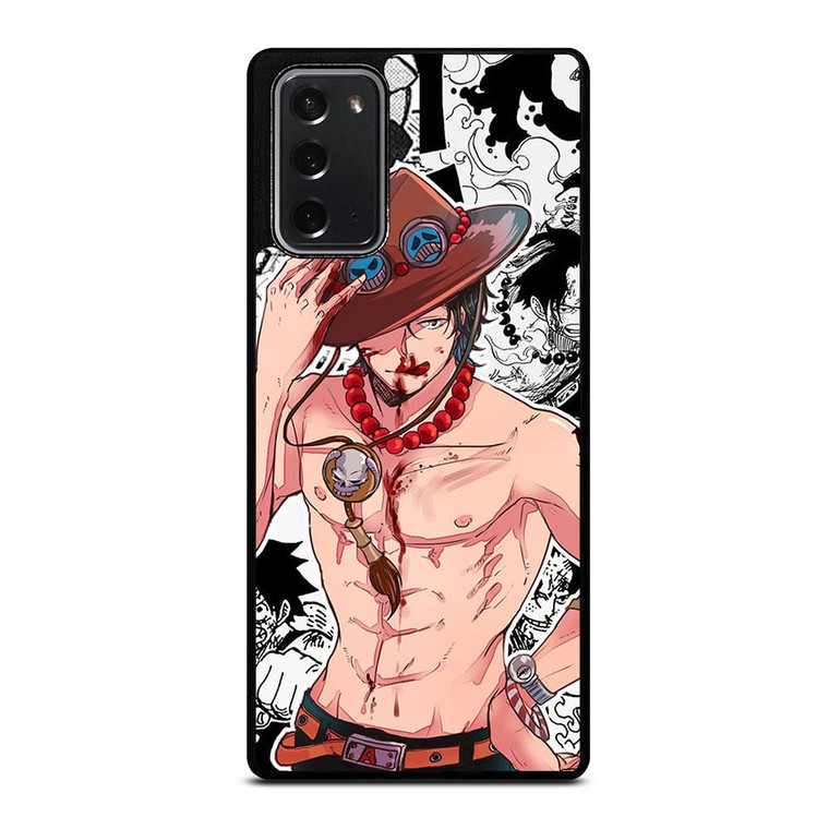 ONE PIECE ACE Samsung Galaxy Note 20 Case Cover