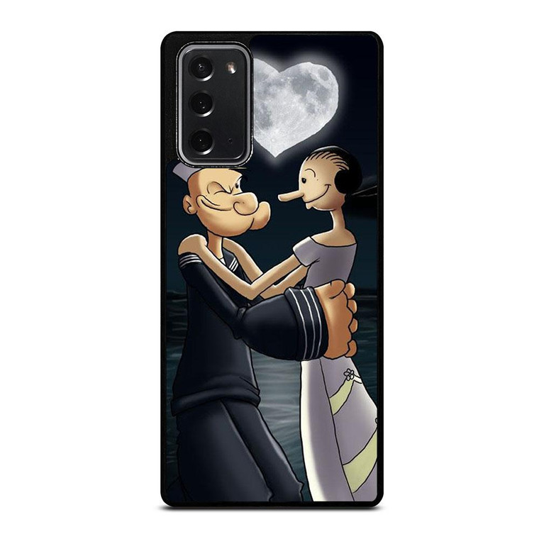 POPEYE AND OLIVE LOVE Samsung Galaxy Note 20 Case Cover