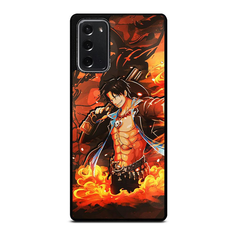 PORTGAS D ACE ONE PIECE Samsung Galaxy Note 20 Case Cover