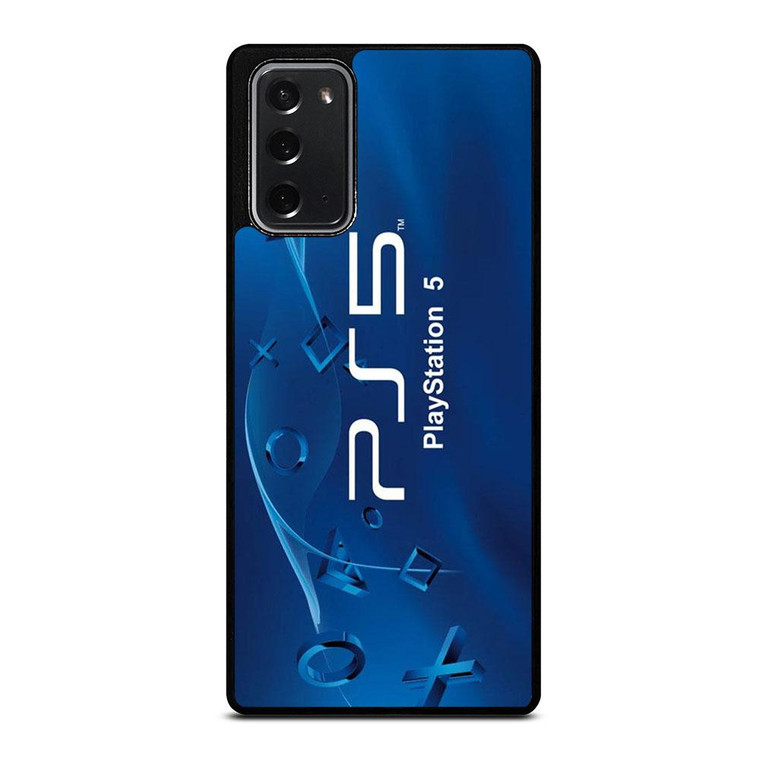 PS5 PLAYSTATION 5 LOGO Samsung Galaxy Note 20 Case Cover