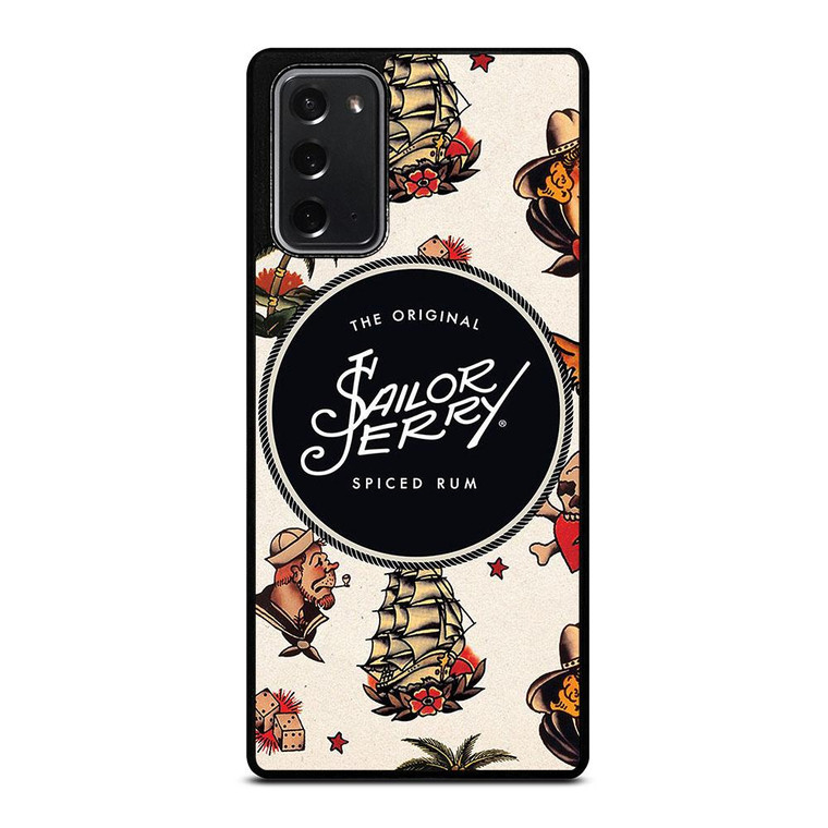 SAILOR JERRY PATTERN Samsung Galaxy Note 20 Case Cover