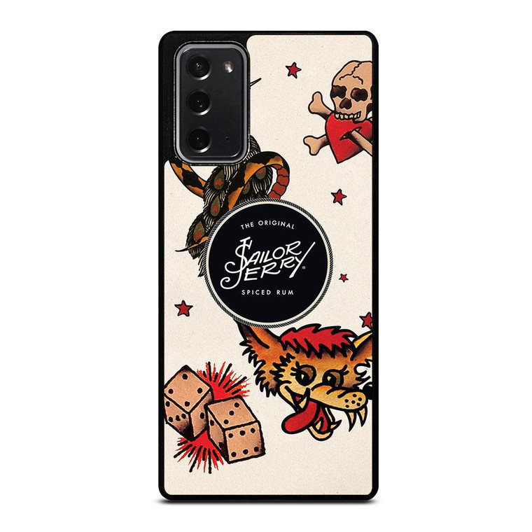 SAILOR JERRY TATTOO LOGO Samsung Galaxy Note 20 Case Cover