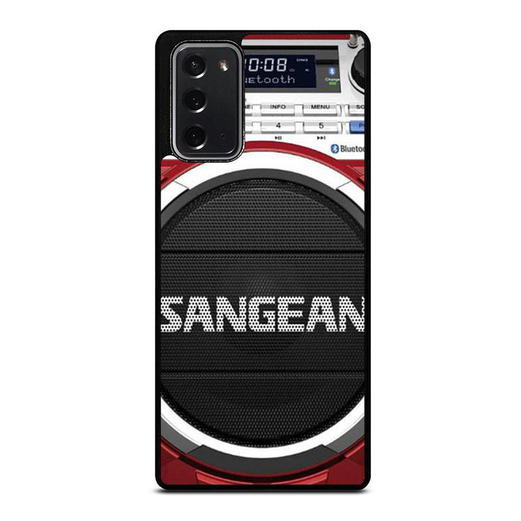 SANGEAN RED RADIO SPEAKER Samsung Galaxy Note 20 Case Cover
