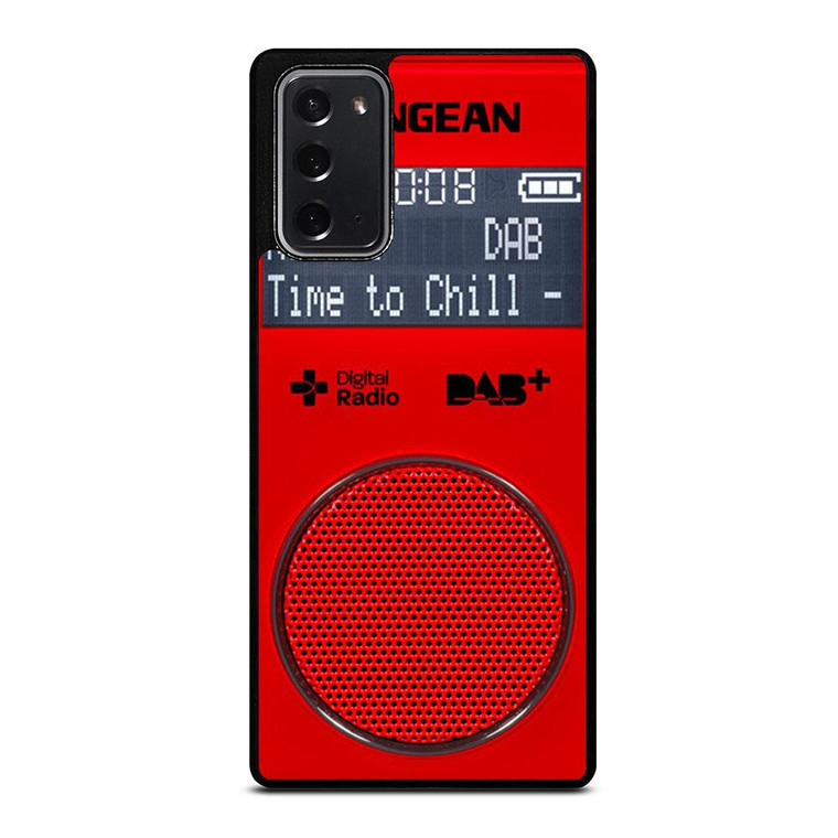 SANGEAN RED RADIO Samsung Galaxy Note 20 Case Cover