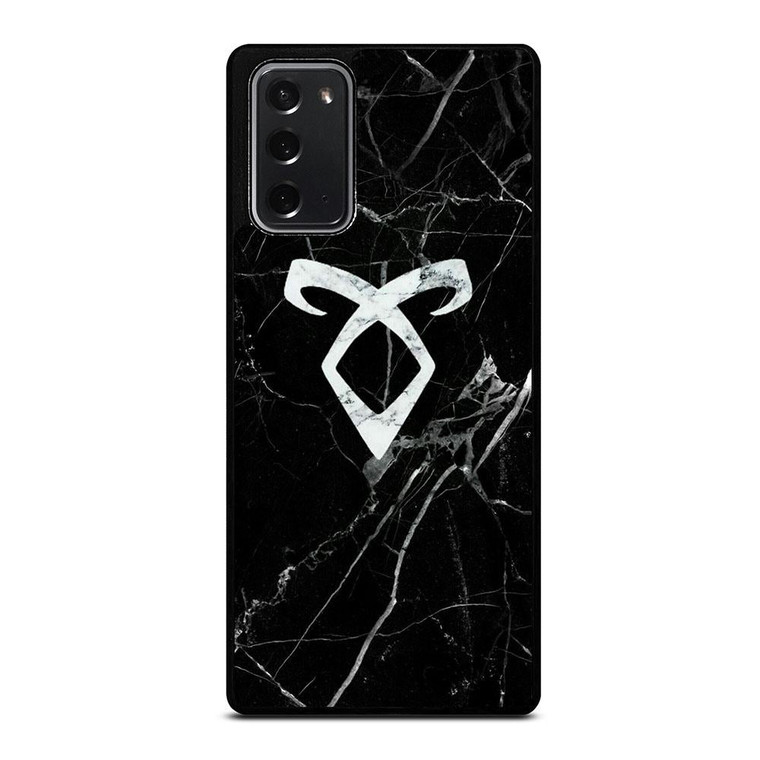 SHADOWHUNTER ANGELIC MARBLE LOGO Samsung Galaxy Note 20 Case Cover