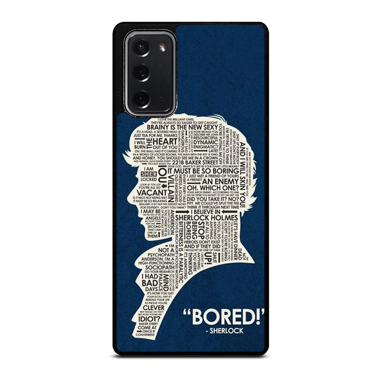 SHERLOCK HOLMES 2 Samsung Galaxy Note 20 Case Cover