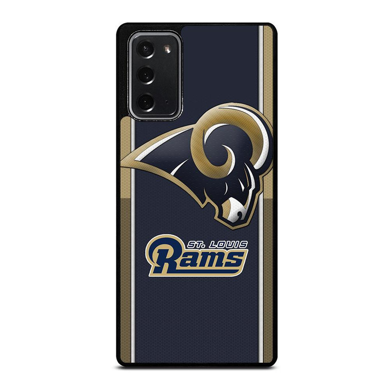 ST LOUIS RAMS ICON Samsung Galaxy Note 20 Case Cover