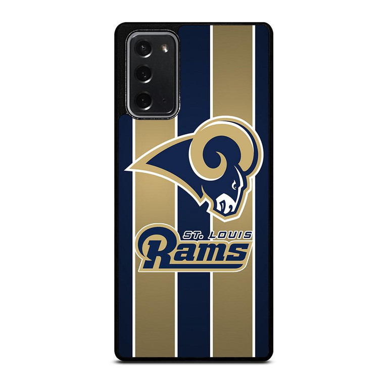 ST LOUIS RAMS LOGO Samsung Galaxy Note 20 Case Cover