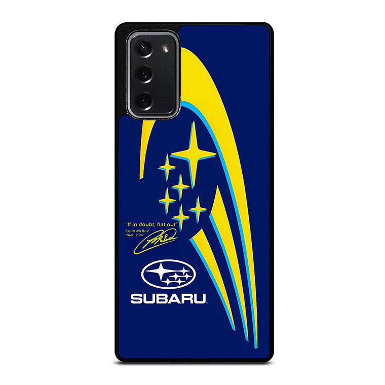 SUBARU STRIPE LOGO Samsung Galaxy Note 20 Case Cover