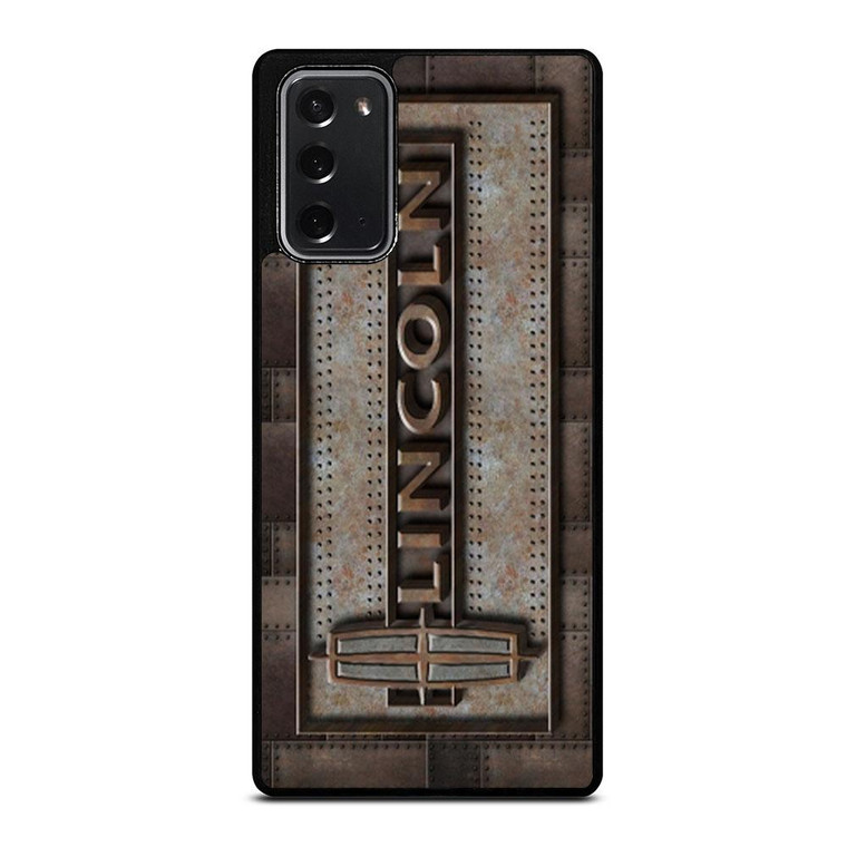 THE LINCOLN MOTOR COMPANY LOGO Samsung Galaxy Note 20 Case Cover