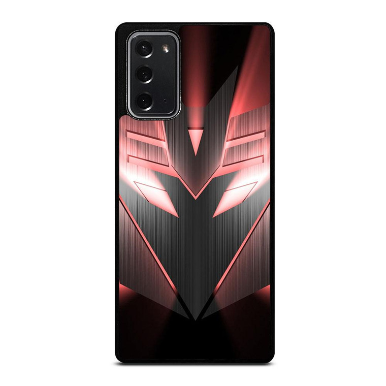 TRANSFORMERS DECEPTICONS LOGO 2 Samsung Galaxy Note 20 Case Cover