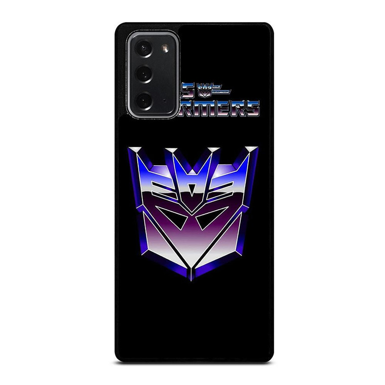 TRANSFORMERS DECEPTICONS LOGO Samsung Galaxy Note 20 Case Cover