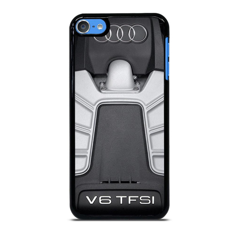AUDI V6 ENGINE iPod Touch 7 Case Cover