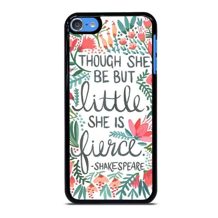 FLORAL SHAKESPEARE QUOTE iPod Touch 7 Case Cover