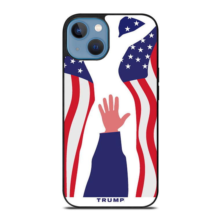AMERICAN TRUMP GIRL iPhone 13 Case Cover
