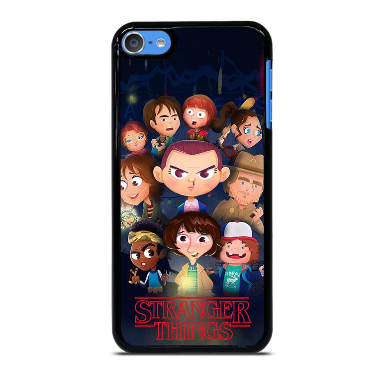 STRANGER THINGS CHARACTERS 4 iPod Touch 7 Case Cover