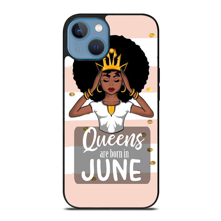 2BUNZ MELANIN POPPIN' ABA QUEEN iPhone 13 Case Cover