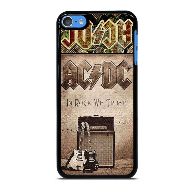 ACDC ROCK WE TRUST iPod Touch 7 Case Cover