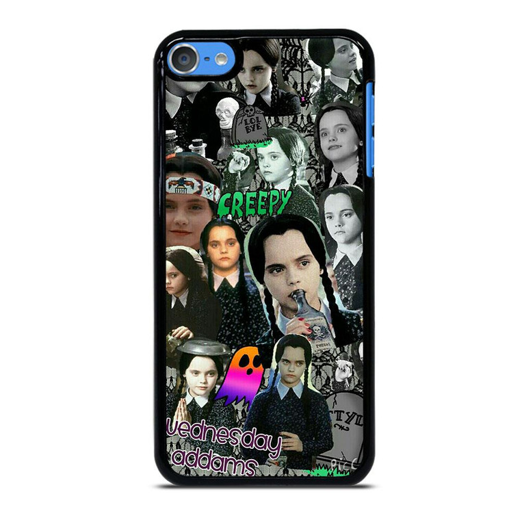 WEDNESDAY ADDAMS COLLAGE iPod Touch 7 Case Cover