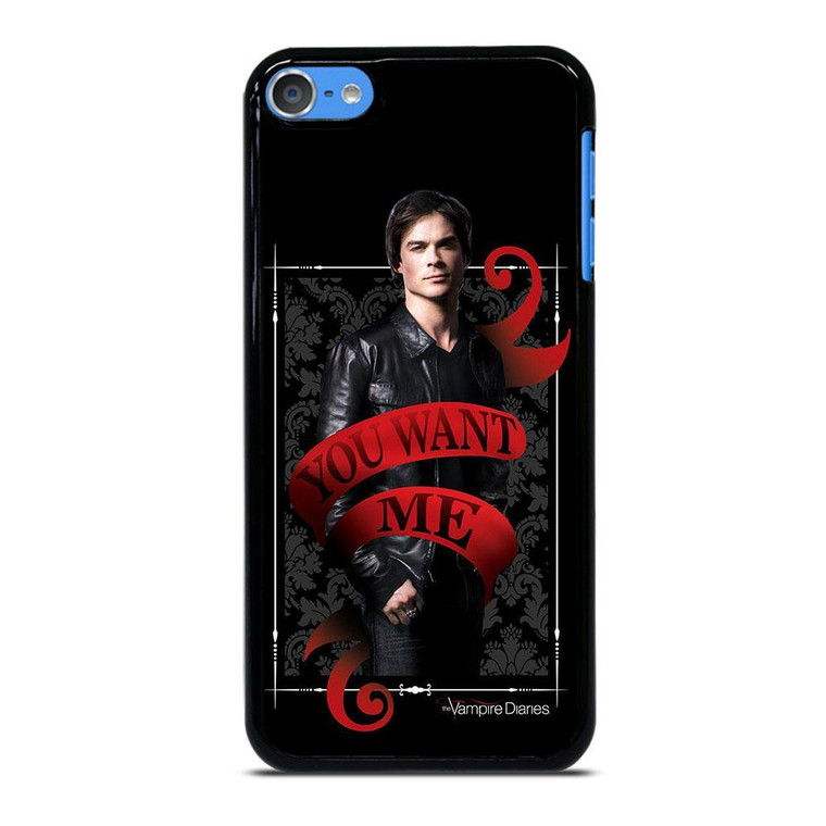 DAMON SALVATORE VAMPIRE DIARIES iPod Touch 7 Case Cover