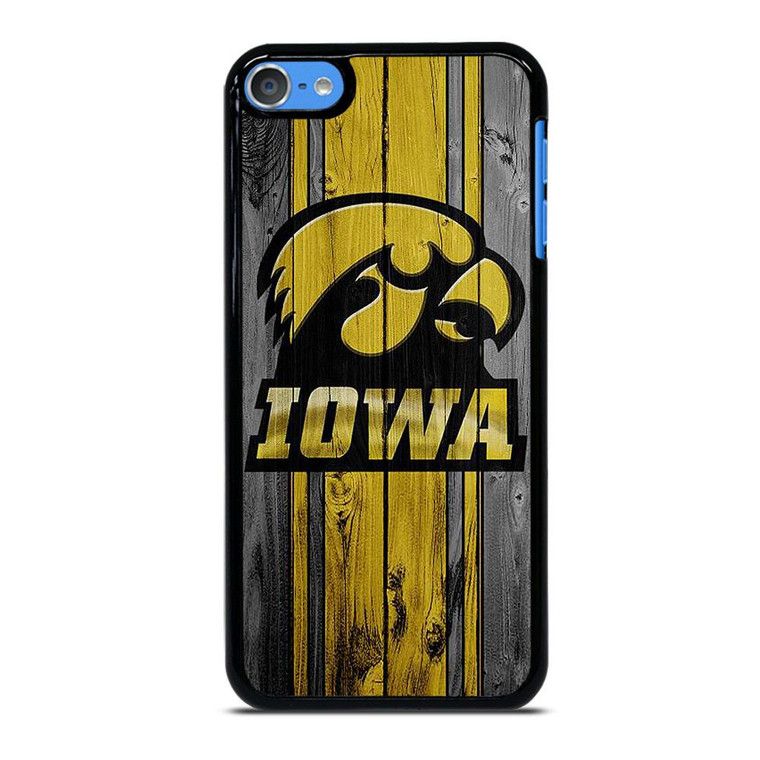 IOWA HAWKEYES WOODEN iPod Touch 7 Case Cover