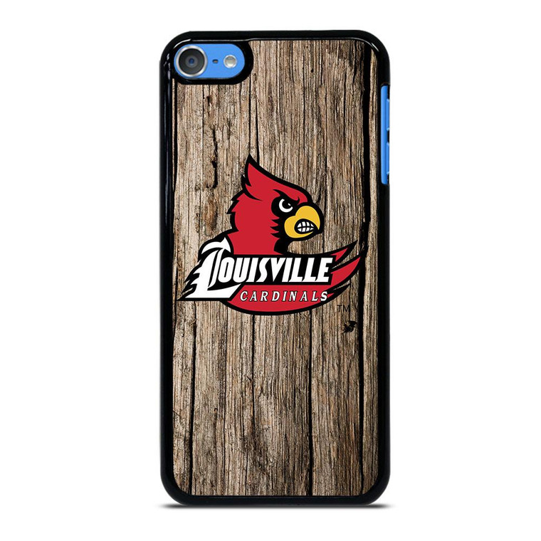 LOUISVILLE CARDINALS WOODEN iPod Touch 7 Case Cover