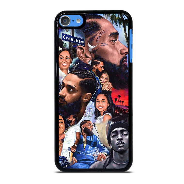 NIPSEY HUSSLE COLLAGE iPod Touch 7 Case Cover