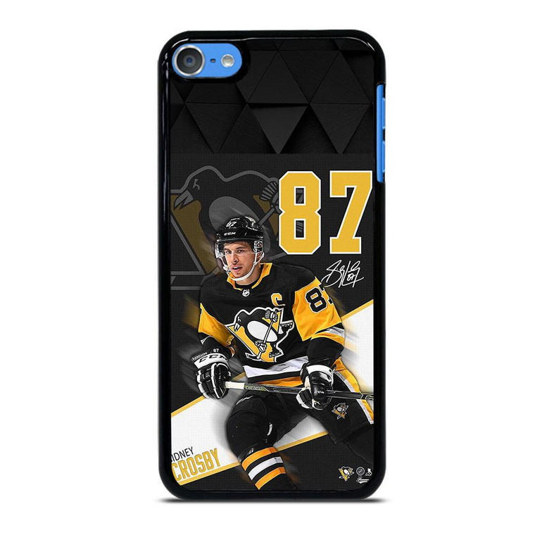 PITTSBURGH PENGUINS SIDNEY CROSBY 87 iPod Touch 7 Case Cover