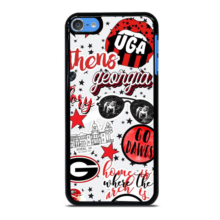 UNIVERSITY GEORGIA BULLDOGS UGA iPod Touch 7 Case Cover