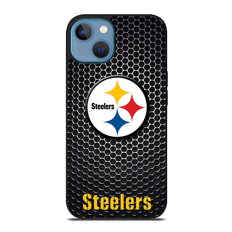 PITTSBURGH STEELERS METAL iPhone 13 Case Cover