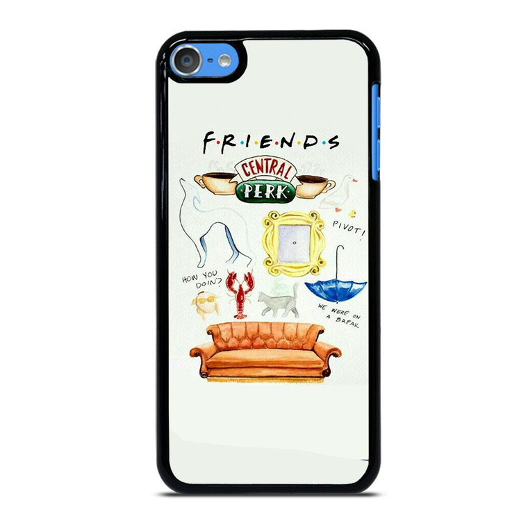 FRIENDS CENTRAL PERK ART iPod Touch 7 Case Cover