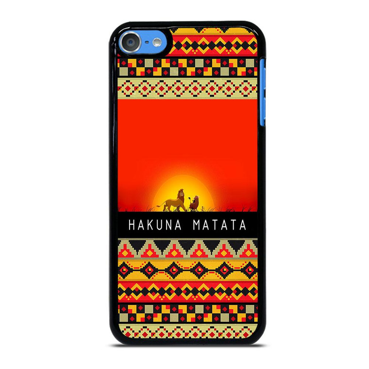 HAKUNA MATATA LION KING AZTEC 1 iPod Touch 7 Case Cover