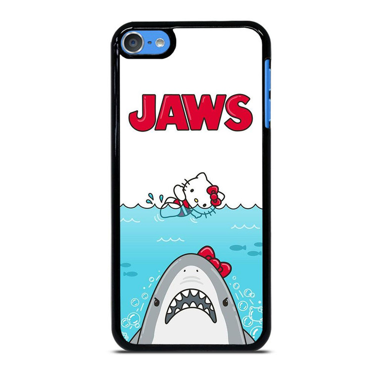 JAWS SHARK HELLO KITTY iPod Touch 7 Case Cover