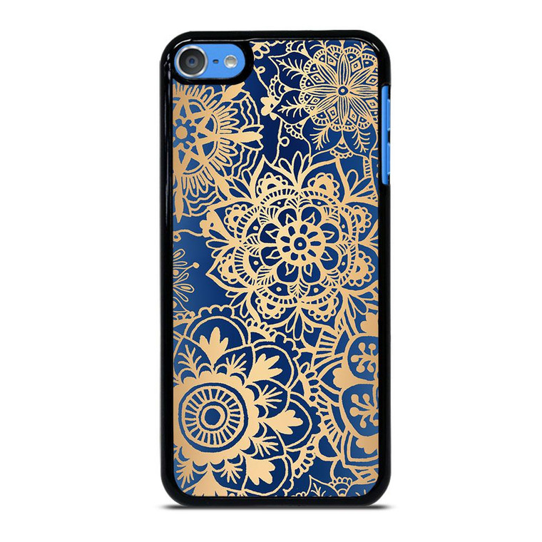 MANDALA BLUE PATTERN iPod Touch 7 Case Cover