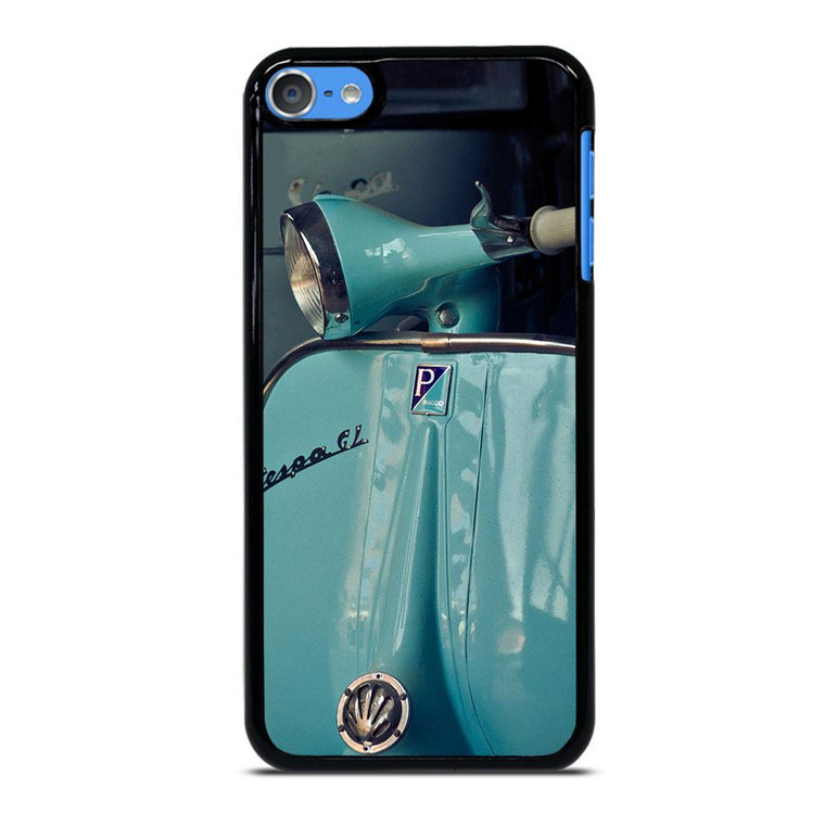 VESPA PIAGGIO BLUE iPod Touch 7 Case Cover