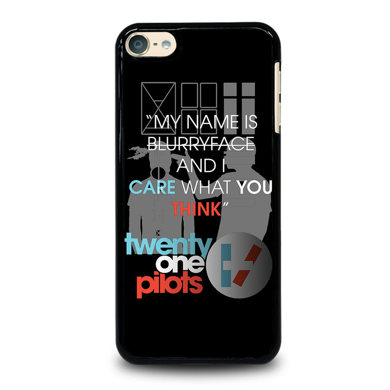 TWENTY ONE PILOTS SHOOT LYRICS iPod Touch 6 Case Cover