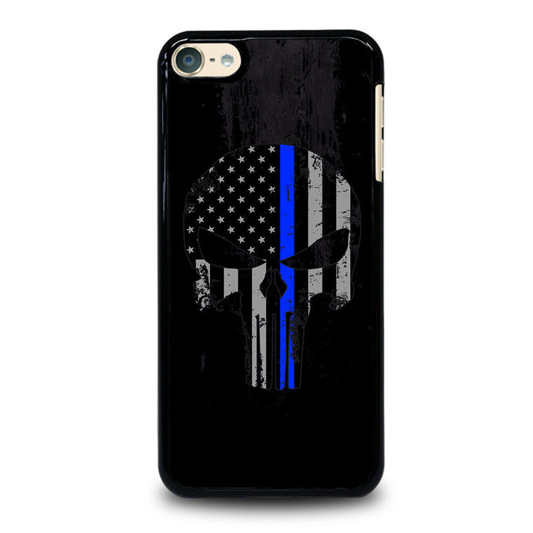 THIN BLUE LINE PUNISHER BLACK iPod Touch 6 Case Cover