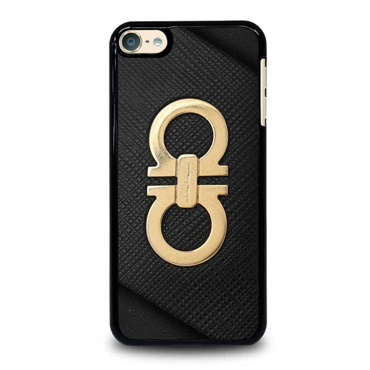 SALVATORE FERRAGAMO GOLD LOGO iPod Touch 6 Case Cover